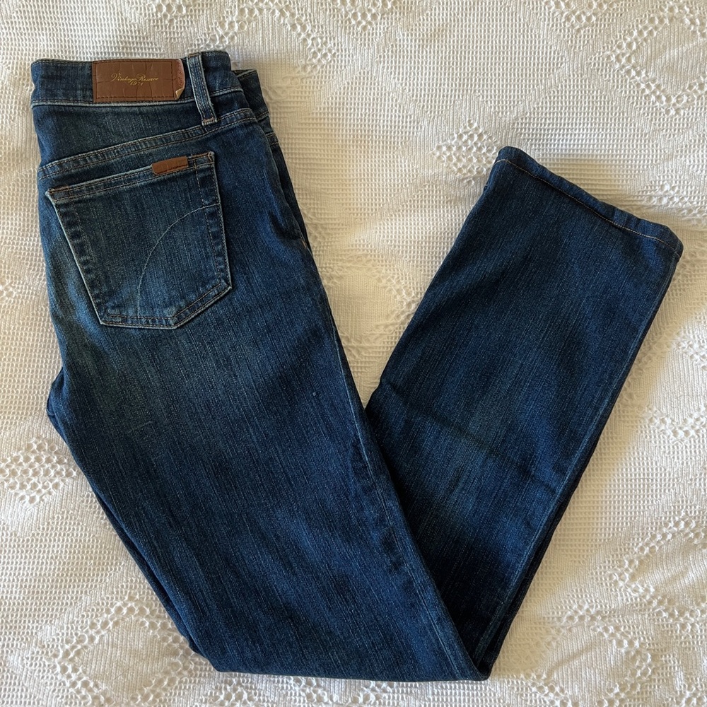 Joe’s jeans, size 27, bootcut midrise jeans